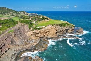 Cabot Saint Lucia (Point Hardy) 17th Waves Aerial